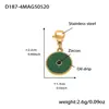 Pulseira Ins Cubo de Açúcar Esmalte de Aço Inoxidável Zircônia Peixe Pequeno Colorido Moda Versátil Joia Banhada a Ouro Real 18K