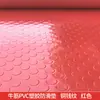 Tapete antiderrapante de PVC em espinha de peixe vermelho cozinha à prova de umidade oficina armazém tapete de porta de borracha retardador de chamas piso revestimento de piso