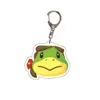 Llavero Acrílico Animal Crossing Colgante Doble Cara Merchandising de Dibujos Animados Animal Crossing