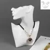 Colgante Exhibidor Cara Lateral Resina Almacenamiento Adornos Pendientes Accesorios Estante traje Pendientes Joyería Modelo de Prueba