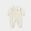 Mameluco para Bebé Primavera y Otoño Ropa para Recién Nacidos Unisex Algodón Puro Ropa Interior Pelele Pijama para Niños Pequeños Conjunto de Otoño para Bebé