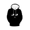 2024 AliExpress tendencia de estampado de cara sonriente de deseos moda personalidad patrón de expresión de dibujos animados suéter con capucha para hombre y mujer