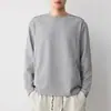 Mo Maike Alta Inteligência Camiseta Masculina Manga Longa Texturizada Camada Interna Dividida Tridimensional Estilo Outono 2026 75980.