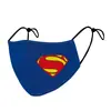 Máscara de Homem-Aranha Capitão América Superman espessa para inverno, à prova de vento, antiembaçante e contra névoa, quente, lavável