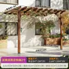 Estrutura de Glicínia Madeira Anticorrosiva Estrutura para Uvas Corredor de Pátio Quintal Externo Estrutura de Escalada Pavilhão Externo Casa Pavilhão