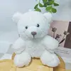 Nuevo Lindo Peluche Rizado Sentado Mini Oso de Peluche Muñeca Juguete Accesorio Llavero Colgante Juguete en Línea