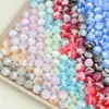 10mm Cor de Doce Sorvete Feito à Mão Contas Miçangas DIY Pulseira Corrente de Celular Chaveiro Acessórios