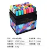 Guangna 1000 marcador acrílico a base de agua para estudiante pintura DIY cerámica decorativa tarjeta negra pincel para graffiti 36 colores
