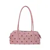 2026 Verano Nuevo Estilo de Alta Apariencia, Bolso de Mano Simple de Lunares Bolso Baguette para Mujer, Moda de Nicho, Bolso de Hombro Elegante y Único