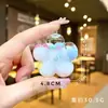 Estilo Misto Branco Leitoso Colorido Grão Brilha no Escuro Cabeça do Mickey Garrafa de Areia Líquida Ornamento Criativo para Mesa Chaveiro Pirulito Acessório Pendente