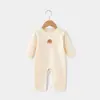 Ropa interior térmica de primera capa Pijama para bebés, Primavera, Otoño e Invierno Mameluco de manga larga Ropa para recién nacidos Mono Traje para gatear