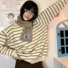 Lindo Elefantinho Azul Cachecol Cruzado para Mulheres, Novo Estilo Versátil para Outono e Inverno, Cachecol Pequeno de Tricô Quente e à Prova de Frio