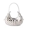 Bolso Popular con Tachuelas de Temu para Mujer, Nuevo Modelo Primavera 2026, Bolso de Hombro y de Mano de Alta Calidad y a la Moda