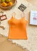 Camisole Vest Dopamine Spicy Girl Feminino Grande Decote U Costas Bonitas Emagrecedor Comprimento Médio Top Roupa Íntima Roupa Externa Malha