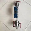 Indicador de Nivel de Agua de Doble Color Transmisivo para Calderas Shenyang B49X-2.5 Indicador de Nivel de Líquido Placa de Vidrio Medidor de Nivel de Agua