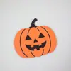 Nuevos adornos de madera para casa embrujada de Halloween transfronterizos, kit de material de madera de doble capa para bricolaje en casa, calabaza y conejo al por mayor