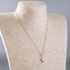 Europa y Estados Unidos superventas simple fresco amor micro-incrustado circón collar nicho todo-combinable colgante en forma de corazón cadena clavícula mujeres