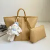 Bolsa de Palha Tecida Tendência Verão para Mulheres 2026 Nova Grande Capacidade para o Dia a Dia Bolsa de Ombro de Mão Versátil de Alta Qualidade
