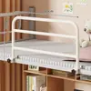 Grades de proteção anti-queda para dormitório estudantil, barreira de proteção contra quedas ao lado da cama para beliche superior, instalação sem perfuração, trilho de segurança anti-queda estendido e elevado