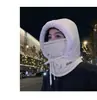Nuevos Gorros de Ciclismo para Hombres y Mujeres, Protección para los Oídos, Gorro Lei Feng de Terciopelo y Engrosado, Máscara Cortavientos de Invierno, Bufanda para el Cuello, Gorro Todo en Uno al por Mayor