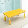 Mesas e Cadeiras Retangulares Elevatórias para Jardim de Infância Brinquedos Infantis Aprendizagem Plástico Espessado Mesas e Cadeiras Ajustáveis Outlet de Fábrica