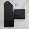 En stock bolsa de almacenamiento para cabezal de lijado de 10 agujeros se puede imprimir logo cambiar color cambiar estilo bolsa expositora para cabezal de lijado de arte de uñas