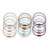 Acessórios de Chaveiro DIY Argola de Chave Argola de Arame Argola de Chave Colorida Verão Doce Colorido Argola de Chave Grande com Cordão