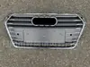 Adecuado para Parrilla Audi A4L Modelos 17 18 A4B9 Parrilla de Parachoques Delantero Parrilla de Entrada de Aire de ABS Parrilla del Radiador Cara Frontal A4