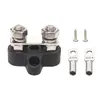 Kit de Bloco de Terminais de Carga Pesada com Terminal de Fio e Tubo Termoencolhível para Fiação Modificada de Motorhome Iate M8 Posto Único Posto Duplo