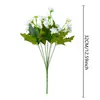 Venda Quente Transfronteiriça alta qualidade Flor Artificial Camomila Margarida Decoração de Casa Flor Artificial Arranjo de Flores Artificiais