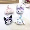 Lindos Dibujos Animados Sanrio Kulomi Meruti Peluches Accesorios Ropa Zapatos y Calcetines Bolsa Joyería Accesorios de Lazo