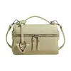Bolso Cruzado Estilo Coreano para Viajar para Mujer, Nuevo Modelo 2026 Moda Principios de Primavera Bolso Cuadrado Pequeño, Bolso de Hombro Casual Texturizado, Bolso Cruzado