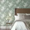 Celebridad de Internet Xiaohongshu Lujo Accesible Americano Papel Tapiz Tropical Francés Jungla Mural Decorativo_Papel Tapiz de Fondo para Sofá Revestimiento de Pared