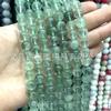 Cuentas sueltas de fluorita verde, accesorios de joyería para bricolaje, cuentas redondas de fluorita con cuentas, materiales semiacabados, suministro directo de fábrica