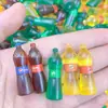 Chaveiro DIY, Decoração de Mesa, Pequeno Ornamento de Garrafa de Refrigerante Simulado Coca-Cola, Sprite, Fanta e Mirinda
