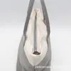 Bolsa de Mão de Algodão Personalizada de Fábrica Bolsa com Zíper Grande Capacidade Bolsa de Compras para Viagem ao Ar Livre Bolsa Tote Bolsa de Ombro com Zíper