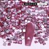 Novos Mini Acessórios para Nail Art, Acessórios de Diamante de Forma Especial com Fundo Plano, Acessórios de Diamante Rosa de Alta Qualidade com Corte Huazi, Atacado Quente