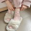 Calcetines Gruesos Dulces de Camello para Mujer Rosa Fresa Suaves Amigables con la Piel Cálidos para Dormir Calcetines Caseros con Relieve para Niña