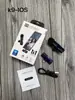Micrófono de solapa inalámbrico K8K9K35 micrófono de uno a dos grabación en vivo para teléfono móvil radio micrófono con reducción de ruido inteligente