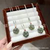 Cadena para Clavícula de Jade Hetian, Jade Hetian Natural en Color de Agua Clara, Colgante de Paz, Bolsa de la Suerte, Calabaza, Collar de Buda de Jade Hetian
