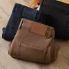 Calça comprida cáqui nova 2024 outono e inverno grossa de alta qualidade cinco bolsos masculina reta pequena Jeans casual