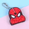 Cubiertas Protectoras para Llaves Mezcladas Aleatoriamente, Divertidas Cubiertas Protectoras de Animales de Dibujos Animados de Goma Suave de PVC para Llaves, Pequeños Regalos