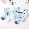 Calcetines de Algodón de Primavera y Otoño al por Mayor para Niños y Niñas Calcetines para Bebé Calcetines de Algodón de Dibujos Animados 0-1-3-5 Años Calcetines para Niños