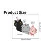 Shangyi SPW-KG111 pegatinas de pared creativas de gato autoadhesivas para dormitorio, sala de estar, decoración de interruptor, venta al por mayor transfronteriza, pegatinas de interruptor