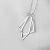 Collar con Colgante Atrapasueños para Mujer de Acero Inoxidable que No se Desvanece Cadena con Forma de O Collar con Colgante de Pluma de Atrapasueños Joyería
