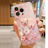Funda Transparente Anticaídas de Dos Mariposas Adecuada para Funda Protectora de Teléfono Móvil Serie Iphone15/16/17 Promax/14
