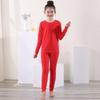 Una generación de niños y niñas de año de nacimiento del cabello traje de ropa de otoño hombres y mujeres boda rojo ropa de otoño calzoncillos largos