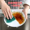 Estropajo Meliya, Limpiador de Ollas, Paño de Cocina, Paño para Lavar Platos de Cocina, Esponja Abrasiva de Diamante, No Fácil de Absorber Aceite