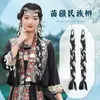 Trenzas de Cabello Estilo Tíbet para Mujeres, Trenzas de Cabello Estilo Cuerda Colorida, Trenzas de Múltiples Hilos, Procesamiento Personalizado Estilo Exótico