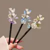 Nuevos Accesorios de Horquilla de Lirio del Valle Estilo Chino para Mujeres, Horquilla, Palillo para el Cabello, Aleación, Estilo Antiguo, Sensación de Alta Gama, 2026, Cheongsam, Floral, Hanfu